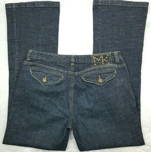 MICHAEL KORS Women's 10 Jeans Dark Denim